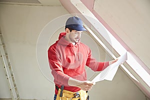 Young handyman portrait