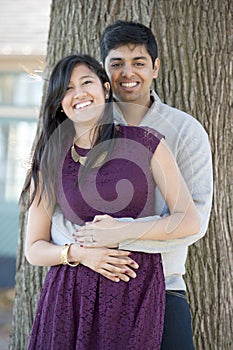 Young Happy Indian Couple