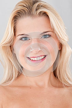 Young healthy SPA woman with pure skin