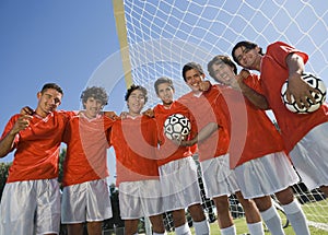 Young Hispanic Latin Soccer Team