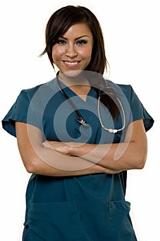 Young Hispanic Nurse