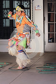 Young Hoop Dancer