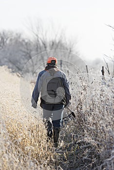 A young hunter out bird hunting