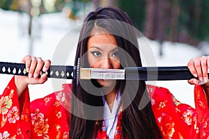 Young japanese woman