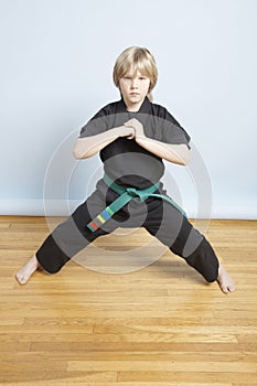 Young Karate student photo
