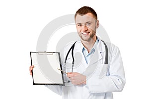 Young male doctor
