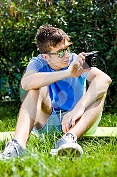 Young Man with a Camera