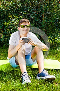 Young Man with a Camera