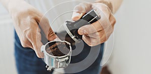 Cooking coffee with automatic coffeemachine