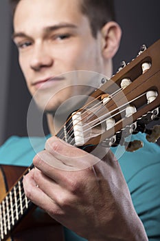 Young Man With Guitar