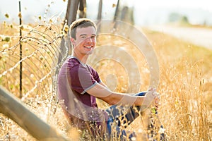 Young Man High School Senior Portrait