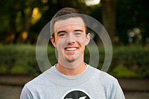 Young Man High School Senior Portrait