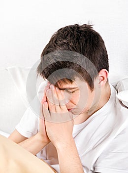 Young Man praying