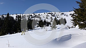 Lyžiarske túry na Veľkej Luke, Martinské hole, Malá Fatra, Slovensko