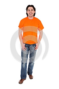 Young man standing
