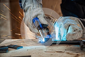 young man welder