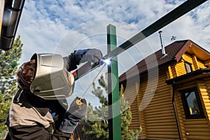 young man welder