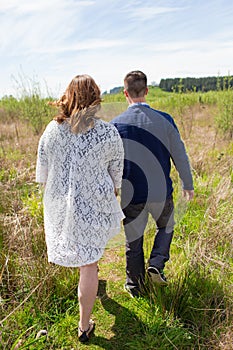 Young Married Couple Lifestyle Portrait