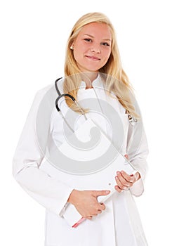 Young medical professional