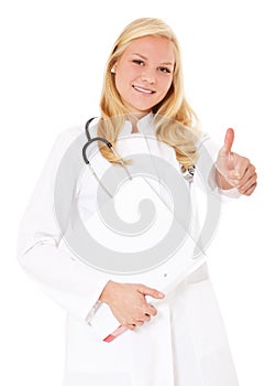 Young medical professional