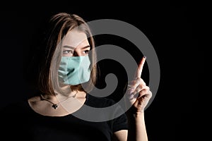 A young medicine apprentice manages the movement in the hospital in the infectious ward