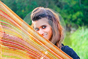 Young model with scarf