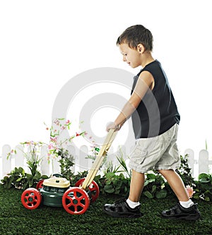 Young Mower