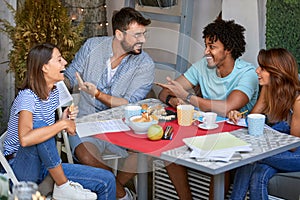 Young people learning together