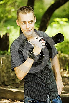 Mladý fotograf 