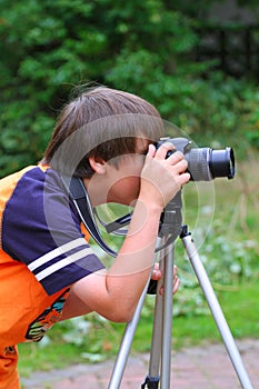 Young photographer