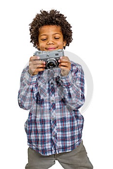 Young photographer.