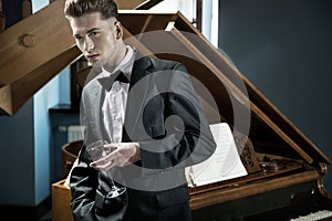 Young pianist