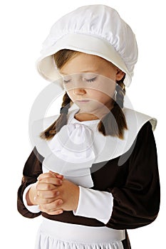 Young Pilgrim Prayer photo
