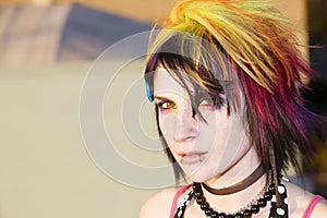 Young Punk Woman photo