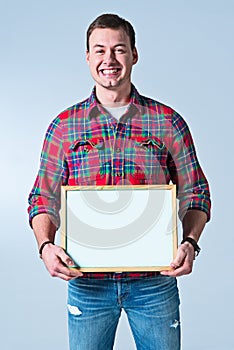 Young Robust Casual Man