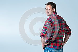 Young Robust Casual Man