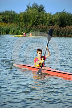 Young rower