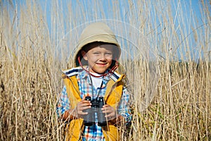 Young safari boy.