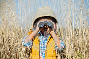 Young safari boy.