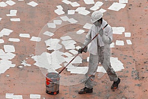 Young Seaman Painting His Ship