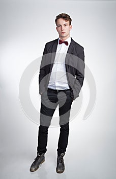 Young self-confident man