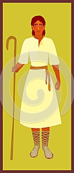 The young shepherd boy-David