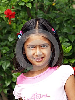 Young smiling girl