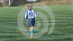 Young Soccer player