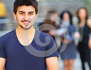 Young successful student