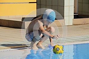 Young swimmer