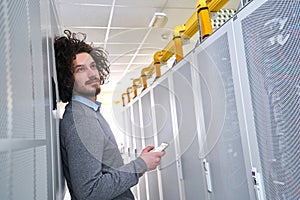 Young technician working