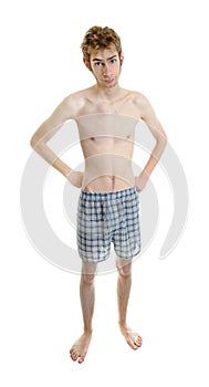 Young teen in underwear photo