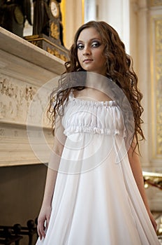 Young victorian lady