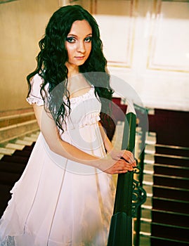 Young victorian lady